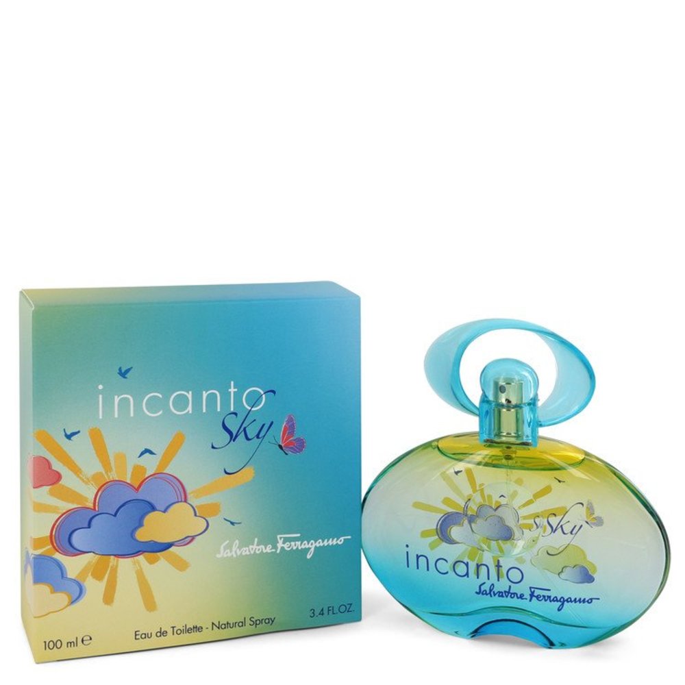Incanto Sky By Salvatore Ferragamo Eau De Toilette Spray 3.4 Oz For Women