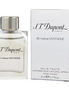 St Dupont 58 Avenue Montaigne Edt Mini .17 Oz For Men