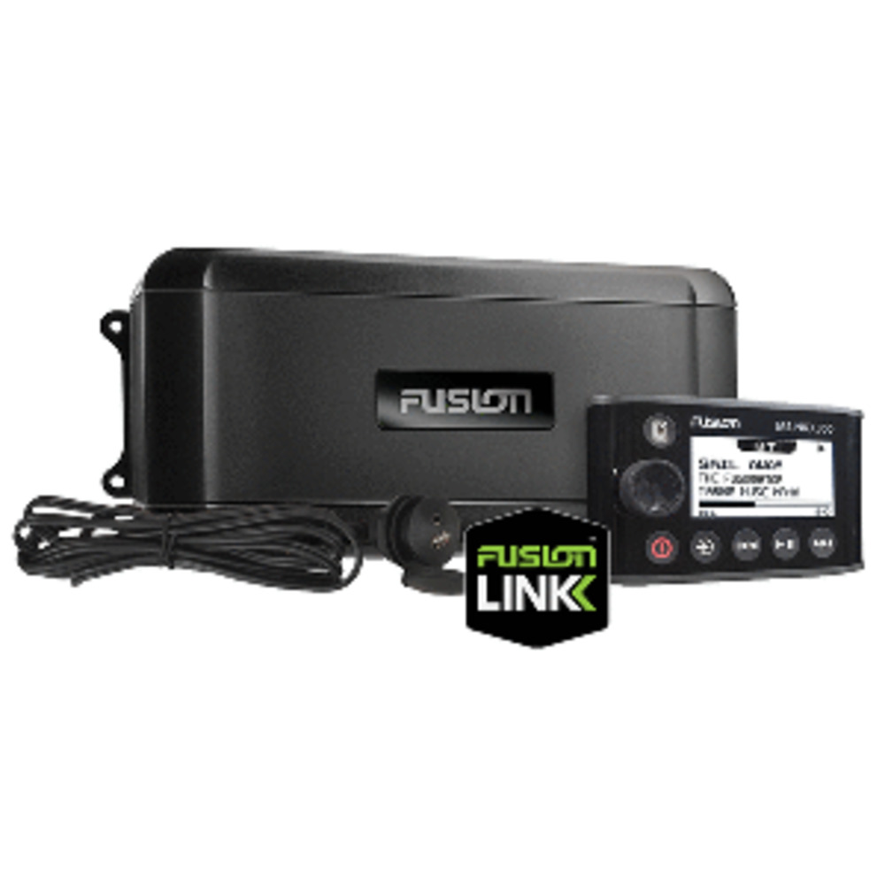 FUSION BB300R Marine Black Box Stereo w/NRX300 Wired Remote