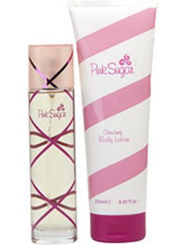 Pink Sugar Edt Spray 3.4 Oz and Body Lotion 8.4 Oz (lollipop Edition) For Women