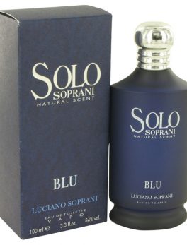 Solo Soprani Blu By Luciano Soprani Eau De Toilette Spray 3.3 Oz For Men
