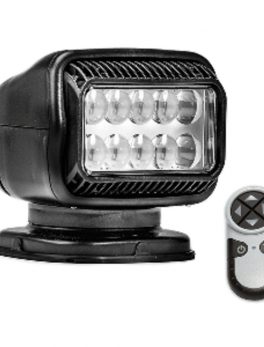 Golight Radioray GT Series Permanent Mount - Black LED - Wireless Handheld Remote