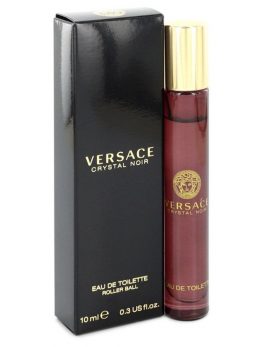 Crystal Noir By Versace Mini Edt Roller Ball Pen 0.3 Oz For Women