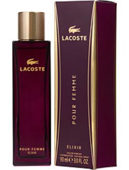 Lacoste Pour Femme Elixir Eau De Parfum Spray 3 Oz For Women