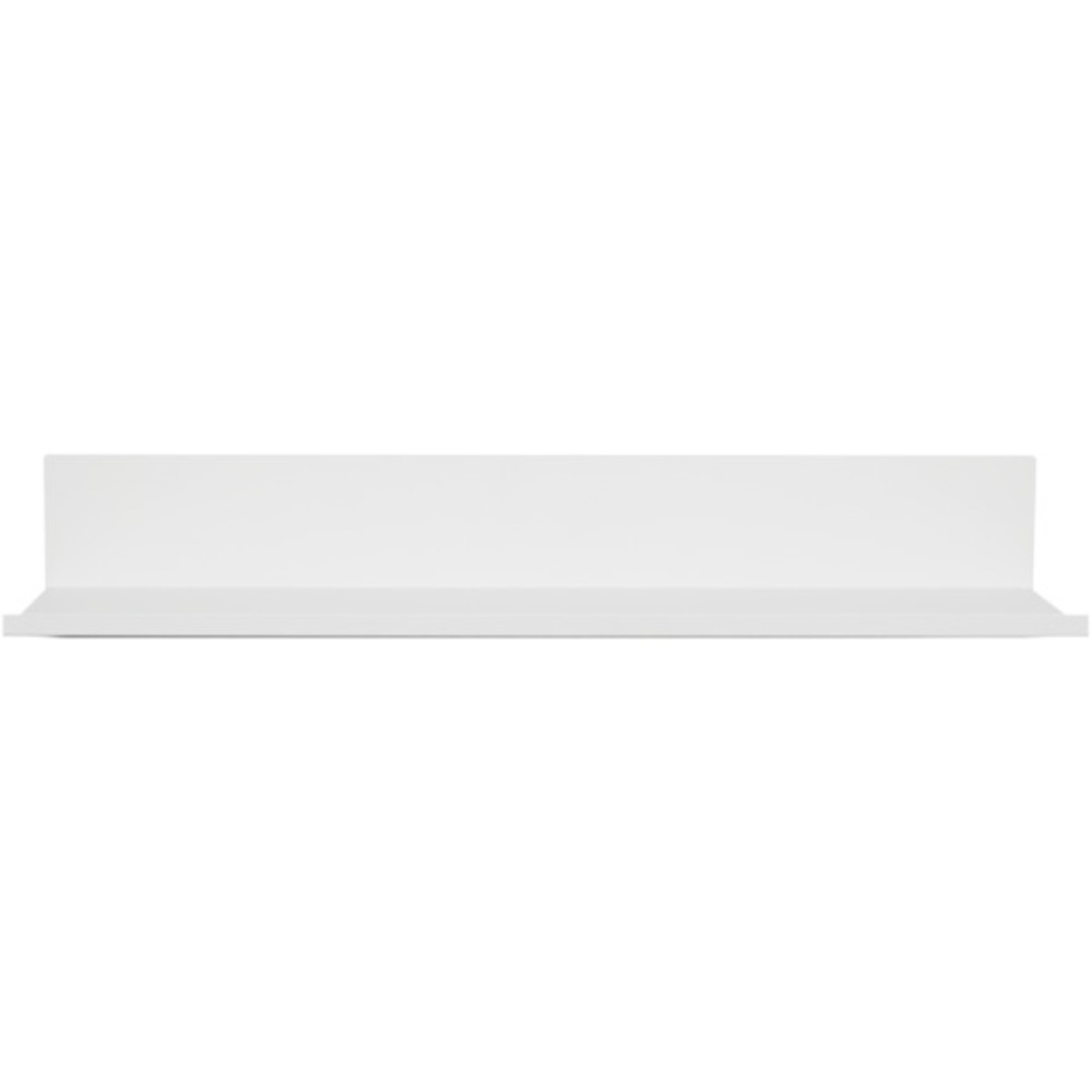 Hangman L-18-W 18-Inch No-Stud Floating Shelf (White Powder Coat)
