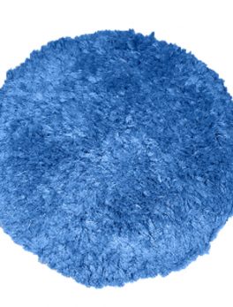 Presta Blue Blended Wool 9" Double-Sided Quick Connect Polishing Pad