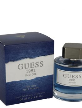 Guess 1981 Indigo By Guess Eau De Toilette Spray 3.4 Oz For Men