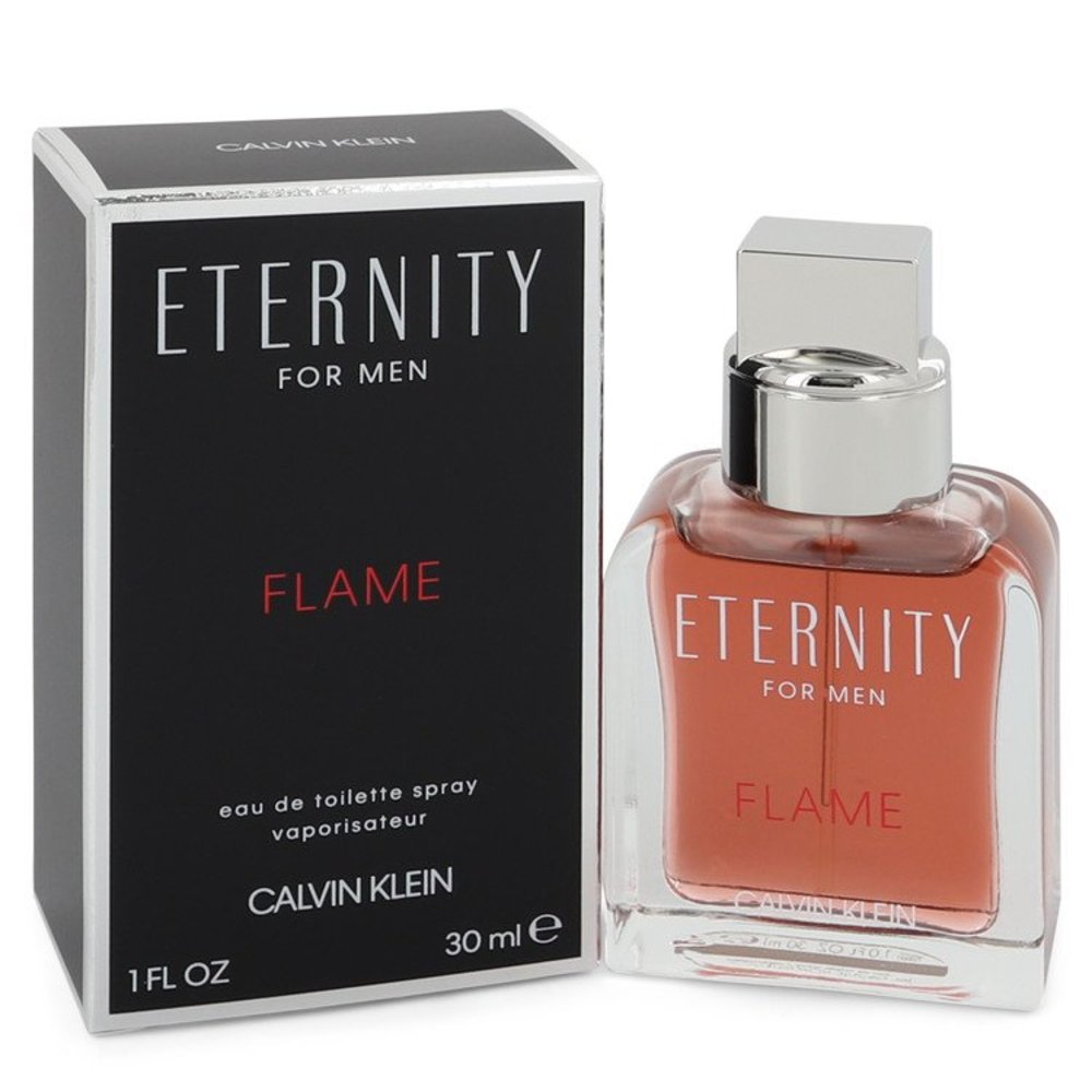 Eternity Flame By Calvin Klein Eau De Toilette Spray 1 Oz For Men