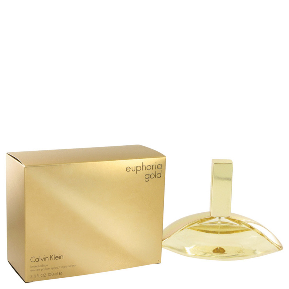 Euphoria Gold By Calvin Klein Eau De Parfum Spray (limited Edition) 3.4 Oz For Women
