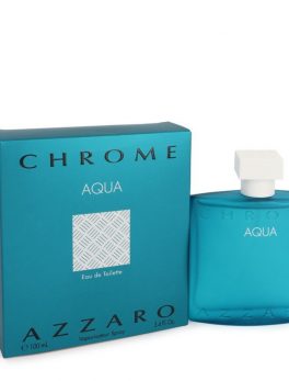 Chrome Aqua By Azzaro Eau De Toilette Spray 3.4 Oz For Men