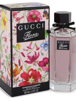 Flora Gorgeous Gardenia By Gucci Eau De Toilette Spray 3.3 Oz For Women