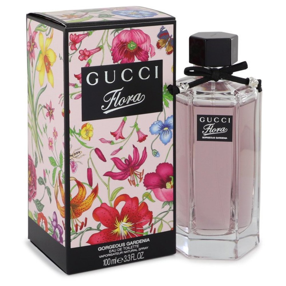 Flora Gorgeous Gardenia By Gucci Eau De Toilette Spray 3.3 Oz For Women