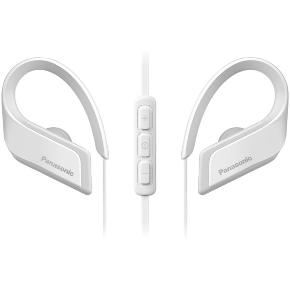 Panasonic RP-BTS35-W WINGS Ultralight In-Ear Sport-Clip Earphones with Bluetooth (White)