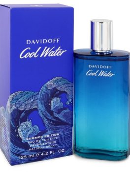 Cool Water Summer Edition By Davidoff Eau De Toilette Spray (2019) 4.2 Oz For Men