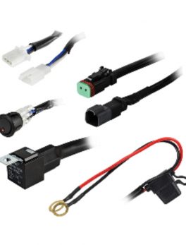 HEISE 1 Lamp DR Wiring Harness and amp; Switch Kit
