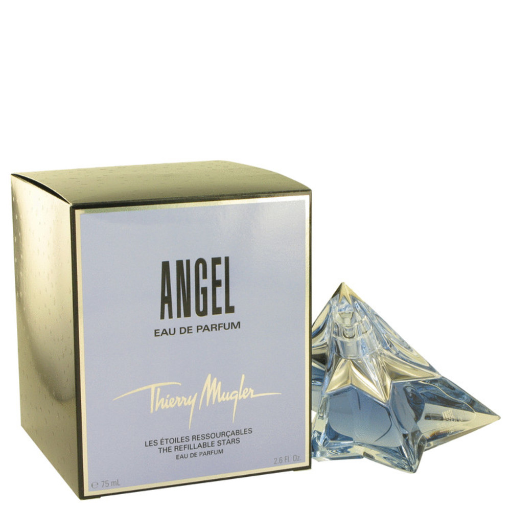 Angel By Thierry Mugler Eau De Parfum Spray Refillable Star 2.6 Oz For Women