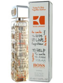 Boss Orange Charity Edt Spray 1.7 Oz For Women