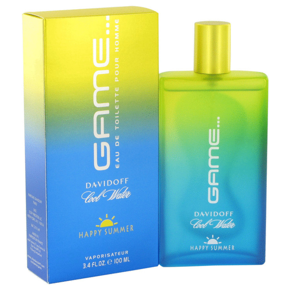 Cool Water Game Happy Summer By Davidoff Eau De Toilette Spray 3.4 Oz For Men