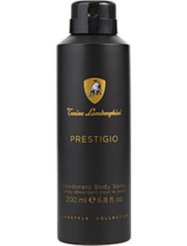 Lamborghini Prestigio Deodorant Body Spray 6.8 Oz For Men