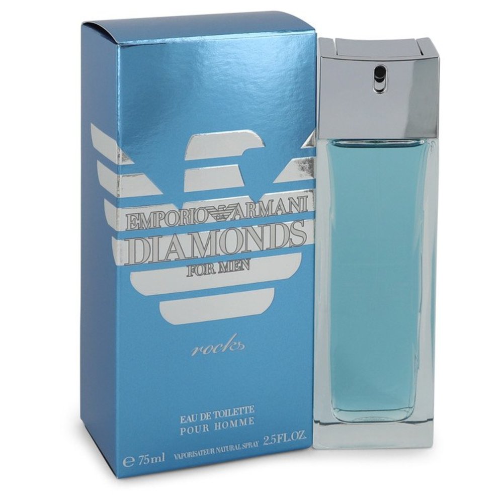 Emporio Armani Diamonds Rocks By Giorgio Armani Eau De Toilette Spray 2.5 Oz For Men