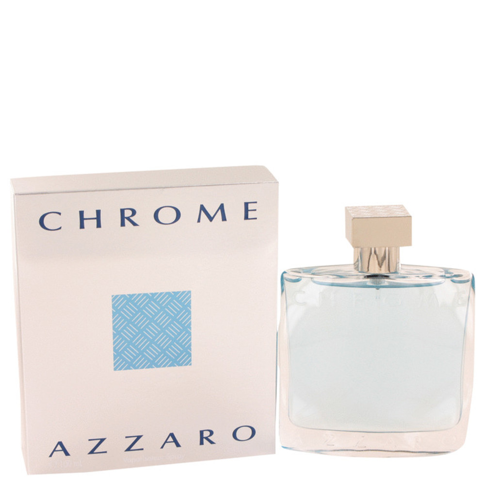 Chrome By Azzaro Eau De Toilette Spray 3.4 Oz For Men