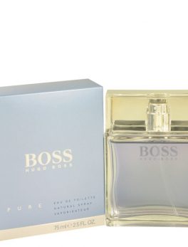 Boss Pure By Hugo Boss Eau De Toilette Spray 2.5 Oz For Men