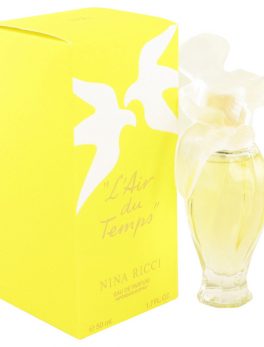 L'air Du Temps By Nina Ricci Eau De Parfum Spray With Bird Cap 1.7 Oz For Women