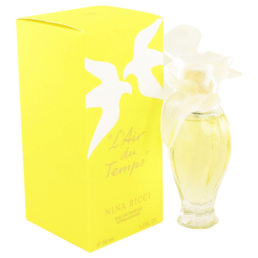 L'air Du Temps By Nina Ricci Eau De Parfum Spray With Bird Cap 1.7 Oz For Women