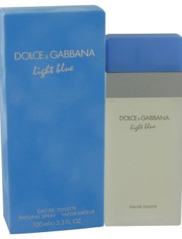 Light Blue By Dolce and Gabbana Eau De Toilette Spray 3.4 Oz For Women