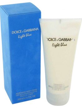 Light Blue By Dolce and Gabbana Body Cream 6.7 Oz For Women