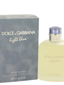 Light Blue By Dolce and Gabbana Eau De Toilette Spray 6.8 Oz For Men