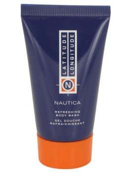 Latitude Longitude By Nautica Body Wash Shower Gel 1 Oz For Men