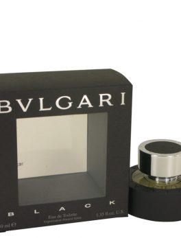 Bvlgari Black By Bvlgari Eau De Toilette Spray (unisex) 1.3 Oz For Men