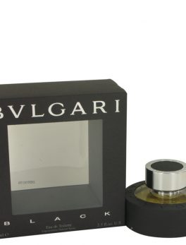 Bvlgari Black By Bvlgari Eau De Toilette Spray (unisex) 2.5 Oz For Men