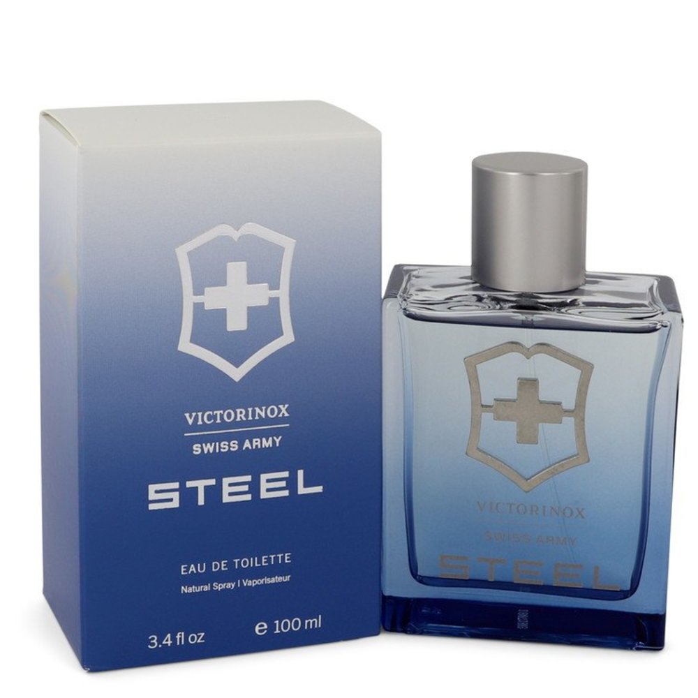 Swiss Army Steel By Swiss Army Eau De Toilette Spray 3.4 Oz For Men