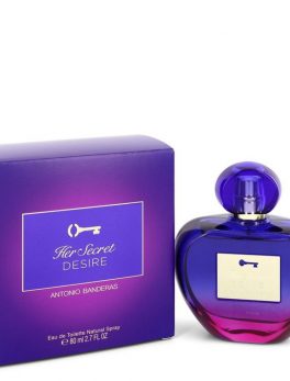 Her Secret Desire By Antonio Banderas Eau De Toilette Spray 2.7 Oz For Women