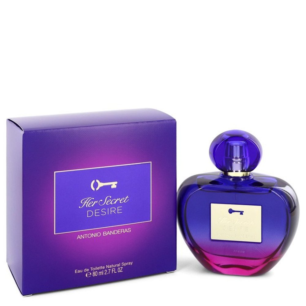 Her Secret Desire By Antonio Banderas Eau De Toilette Spray 2.7 Oz For Women