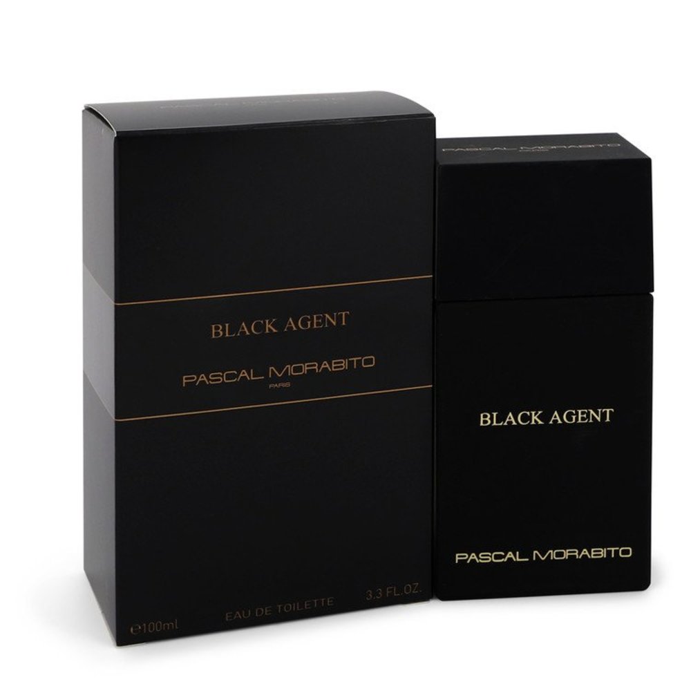 Black Agent By Pascal Morabito Eau De Toilette Spray 3.3 Oz For Men