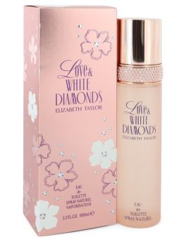 Love and White Diamonds By Elizabeth Taylor Eau De Toilette Spray 3.3 Oz For Women
