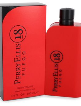Perry Ellis 18 Fuego By Perry Ellis Eau De Toilette Spray 3.4 Oz For Men