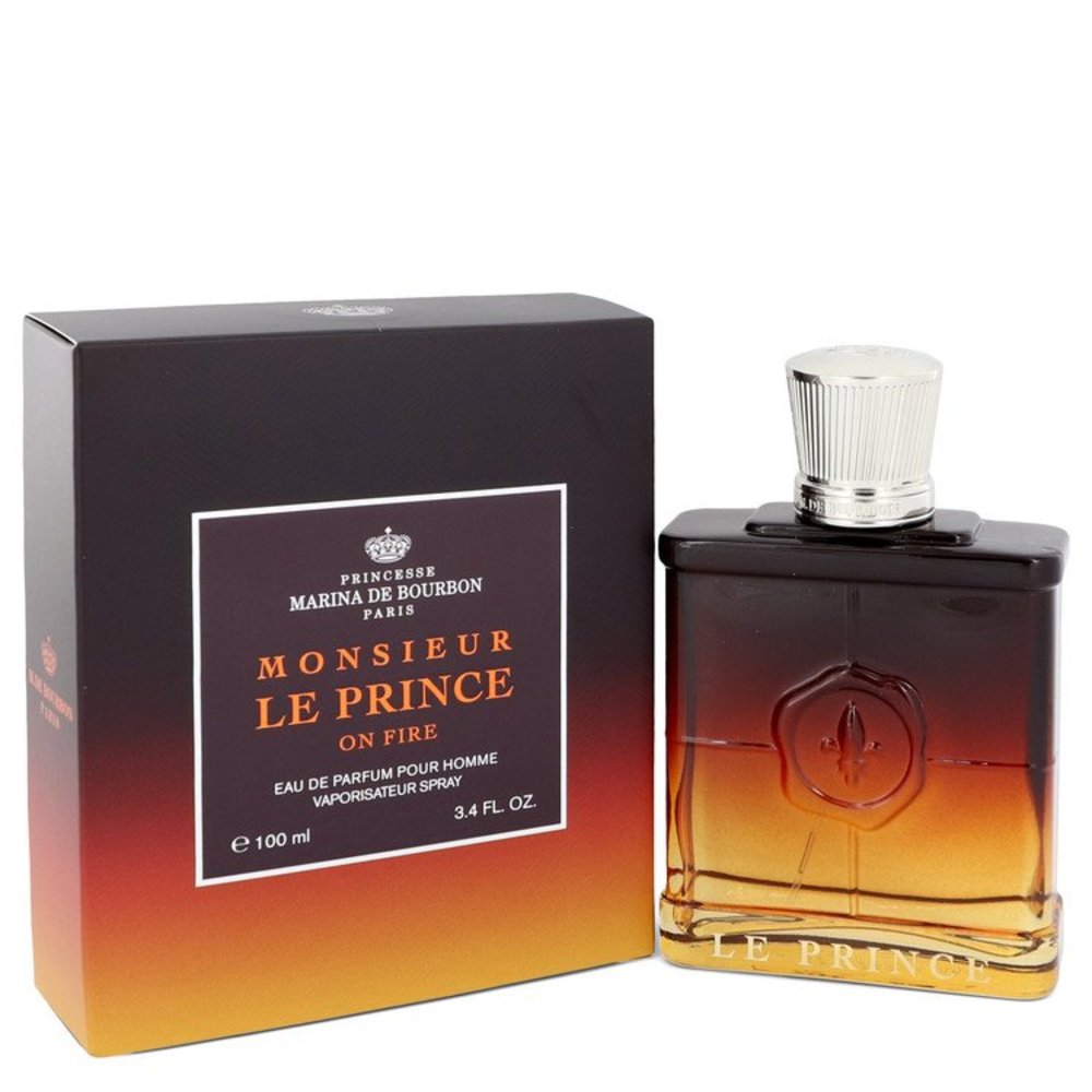Marina De Bourbon Le Prince In Fire By Marina De Bourbon Eau De Parfum Spray 3.4 Oz For Men