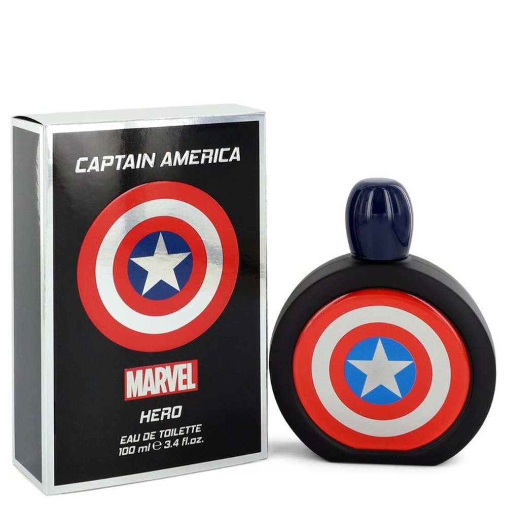 Captain America Hero By Marvel Eau De Toilette Spray 3.4 Oz For Men