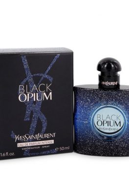 Black Opium Intense By Yves Saint Laurent Eau De Parfum Spray 1.6 Oz For Women