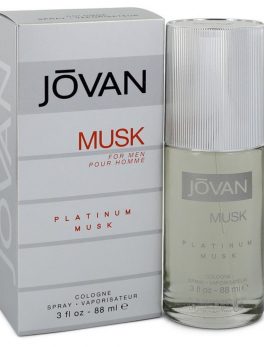 Jovan Platinum Musk By Jovan Cologne Spray 3 Oz For Men