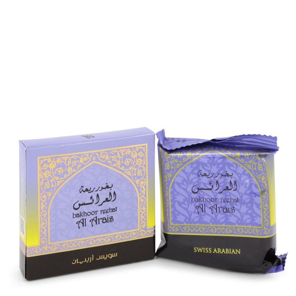 Swiss Arabian Reehat Al Arais By Swiss Arabian Bakhoor Incense 40 Grams For Men