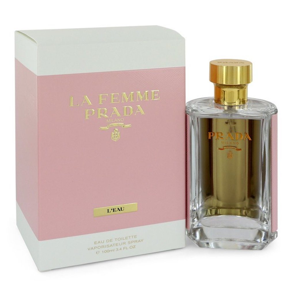 Prada La Femme L'eau By Prada Eau De Toilette Spray 3.4 Oz For Women