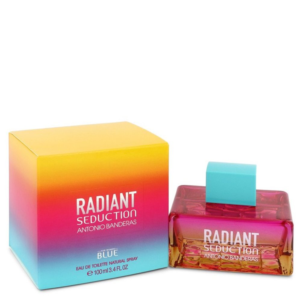 Radiant Seduction Blue By Antonio Banderas Eau De Toilette Spray 3.4 Oz For Women