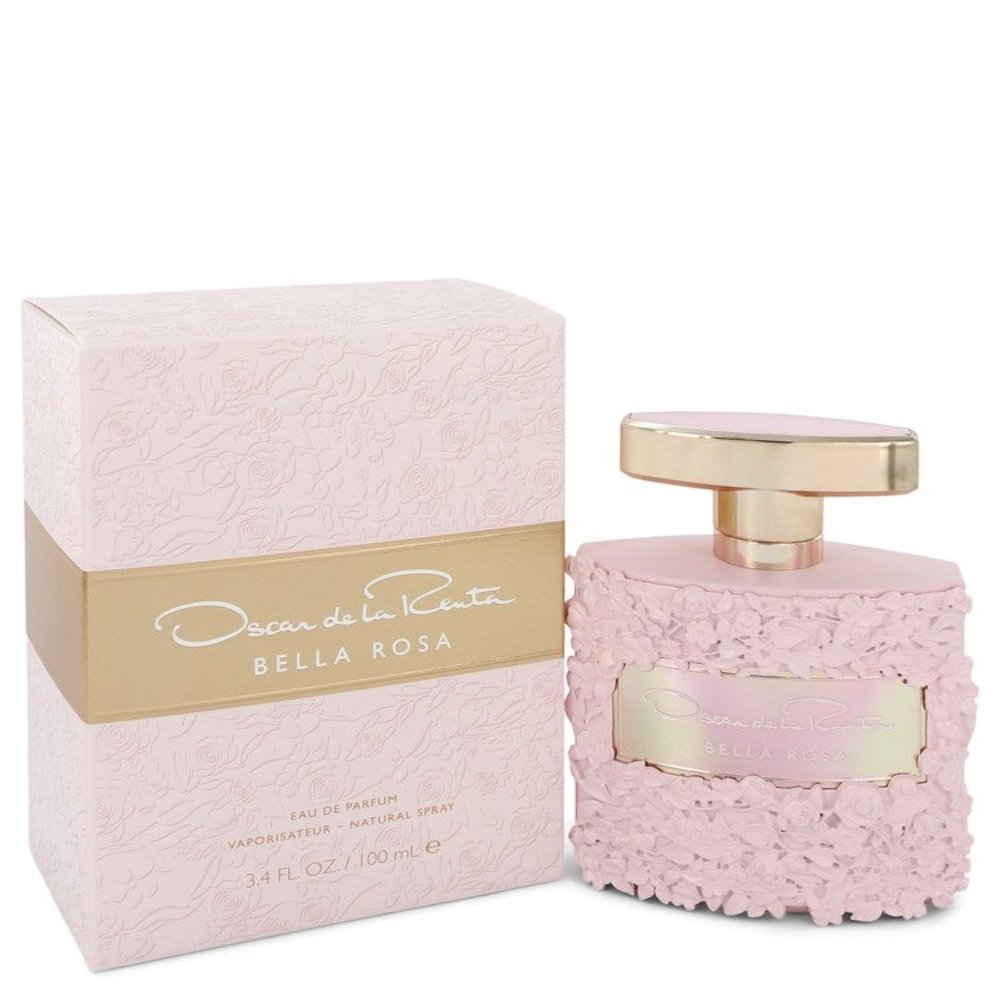 Bella Rosa By Oscar De La Renta Eau De Parfum Spray 3.4 Oz For Women