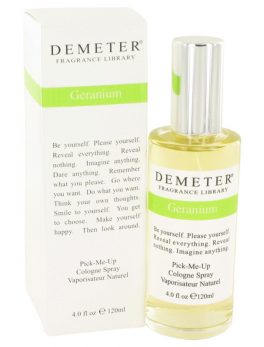Demeter Geranium By Demeter Cologne Spray 4 Oz For Women