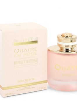 Quatre En Rose Florale By Boucheron Eau De Parfum Spray 3.3 Oz For Women